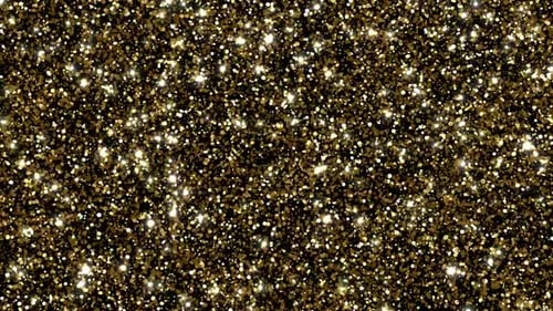 Gold Particles Animation