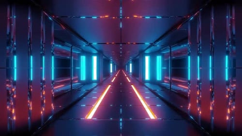 Light Tunnel VJ Path 4K