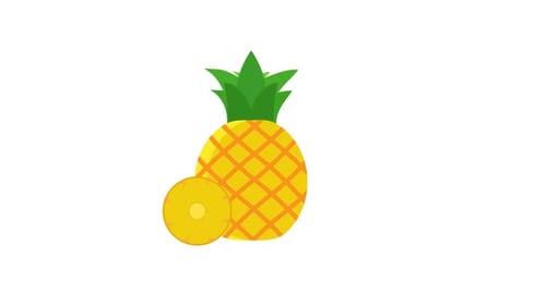 Pineapple Element Alpha Animation