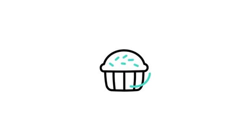 Muffin Animated Icon