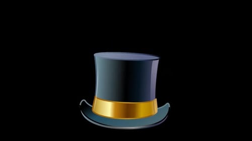 Hat animated emoji