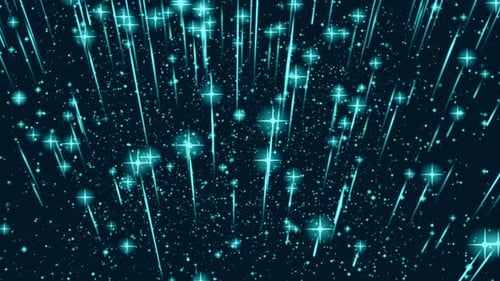 Animación de fondo abstracto, chispas de luz, partículas de bokeh, resplandor, energía de vórtice.
