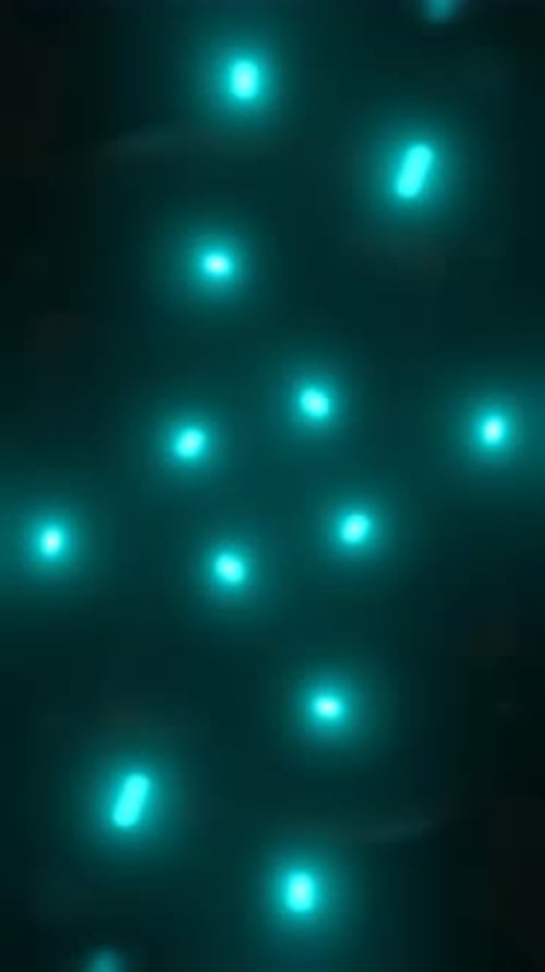 Vertikales Video Lebendiger sphärischer oszillierender zeitgenössischer abstrakter faszinierender VJ Infinite Loop