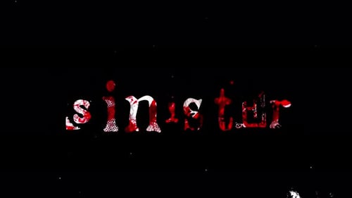 Gritty Sinister Text Reveal with Grunge Effect