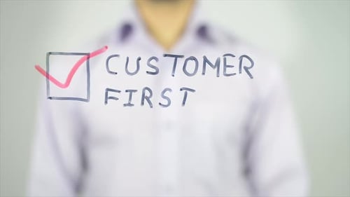 Customer First Concept Checkbox Gets Checked