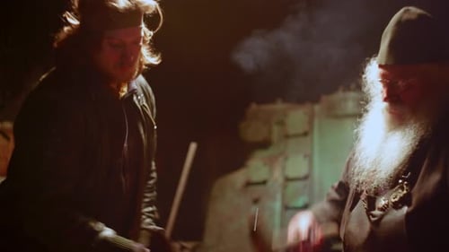 Artisan Craftsmanship Showcased in a Dimly Lit and Inspiring Workshop Environment Stock Clip