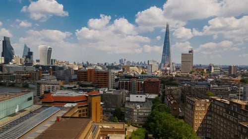 The Shard and Central London, England, UK