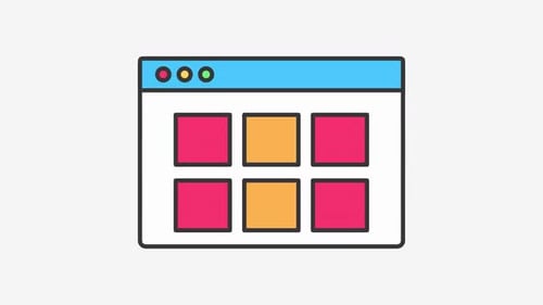 Browser Window icon animation