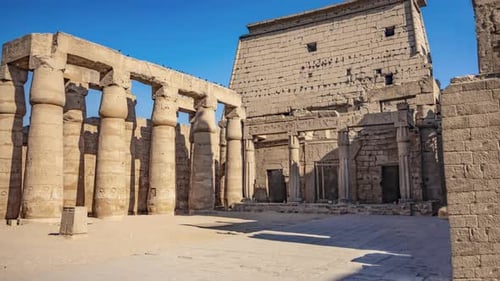 Luxor Temple in Luxor Ancient Thebes Egypt Luxor Temple