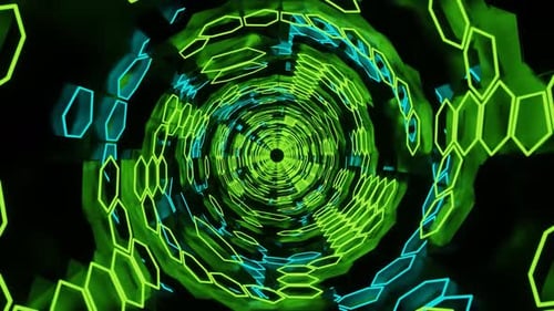 LED Strokes: Painting the Dance Floor with Light 4K