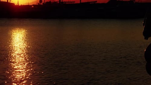 Yacht And Sea In Sunrise Light 2