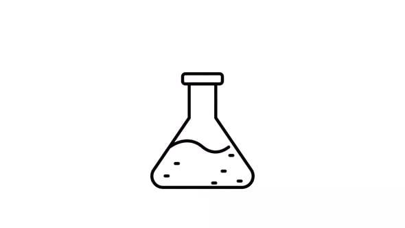 Animated Flask Icon, Elements Motion Graphics ft. animation & cafe - Envato