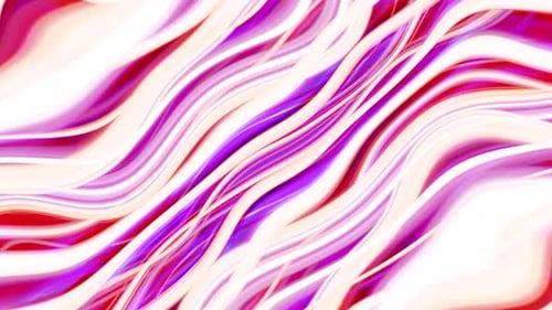 Vibrant Abstract Flowing Waves Seamless Loop Background