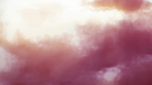 Flying Passing Soft Cloud in Loop