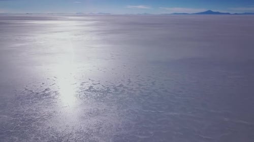 Vista aérea del Salar de Uyuni