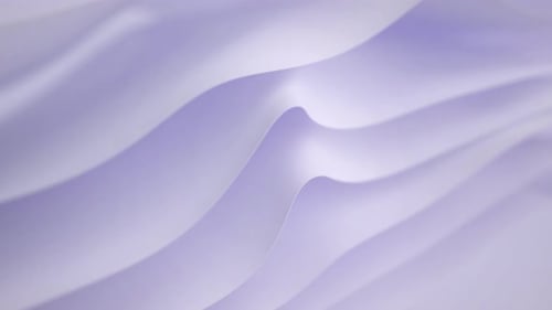 Abstract Smooth Waves Light Purple Background