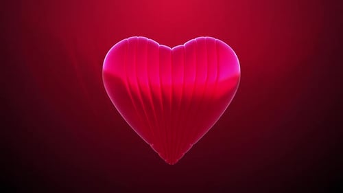 Valentinstags-Herzzeichen im Hintergrund, Schleife