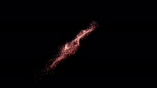 Neon Sparks Flow Background