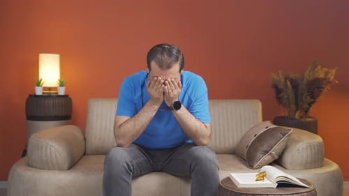 Emotional man.