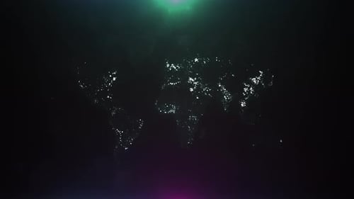 Microcircuits Background World Map 03