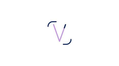 V Animiertes Symbol