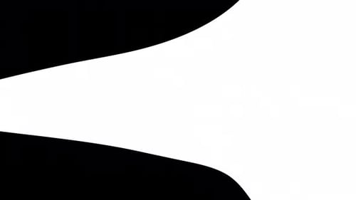 Fluid Abstract Curved Shape Transition Reveal