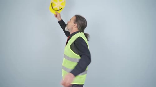 Dancing engineer.