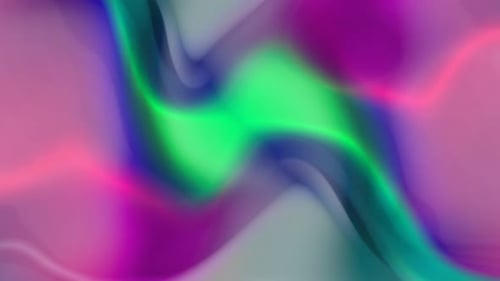 Abstract Colorful Smooth Liquid Motion Background