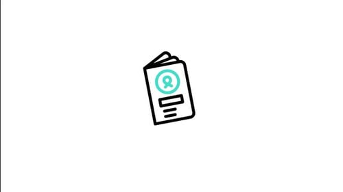 Brochure Animated Icon