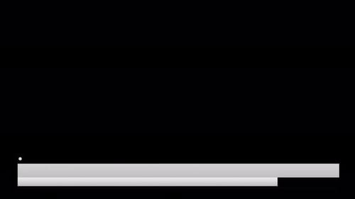 Headline Collection: White headline template at the bottom of the screen