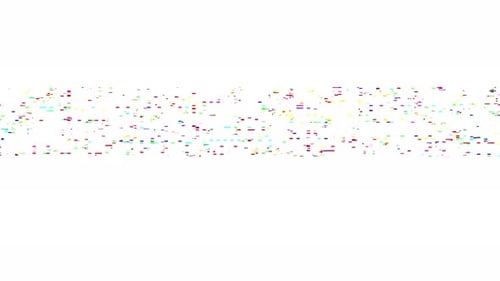 Digital Glitch Effect Transition For Corrupted Data Look