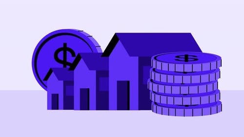 Real Estate Investment and Growth Flat Design Animation