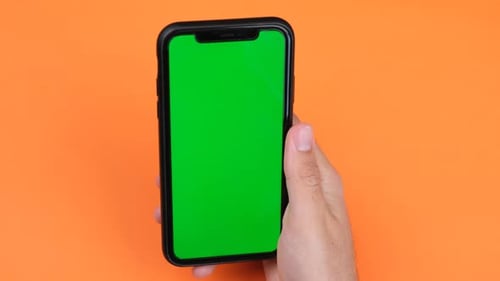Greenscreen-Telefon