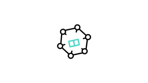 Blockchain Animated Icon