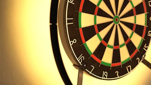 Erster Wurfpfeil auf den 16. Zweiter bei Doppel 16. Match Checkout 48 Punkte.