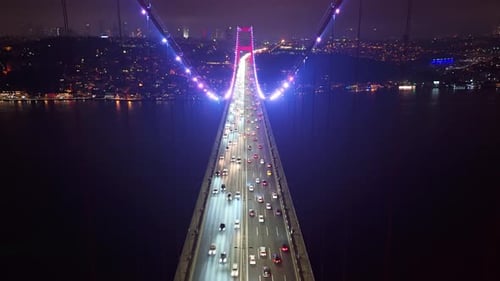 Puente del Bósforo en Estambul: 13 timelapse