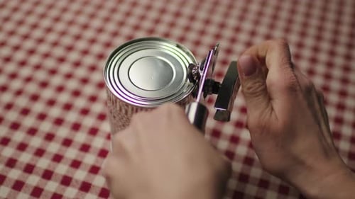 Opening a Silver Can with a Silver Opener