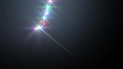 Dynamic Colorful Light Streaks Particle Background