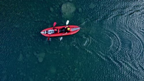 Canoeing In The Lake