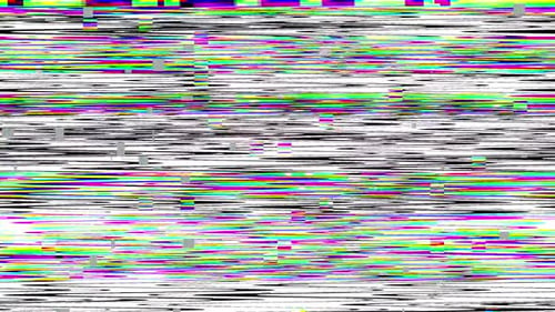 animation de fond statique numérique 4k glitch