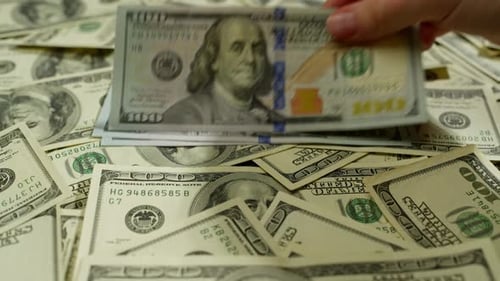 Dollars of Different Models Lie on the Table Reflecting Currency Transactions