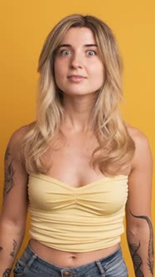 Woman Reacts in Shock to Unexpected News