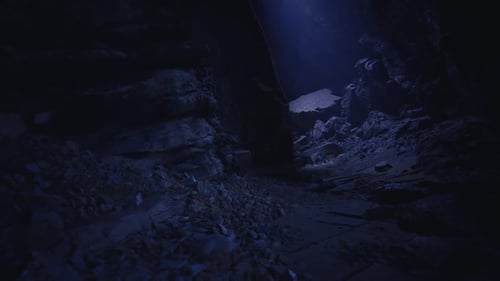 Cozy Mysterious Passage Ancient Passage Illuminated By Flickering Candles