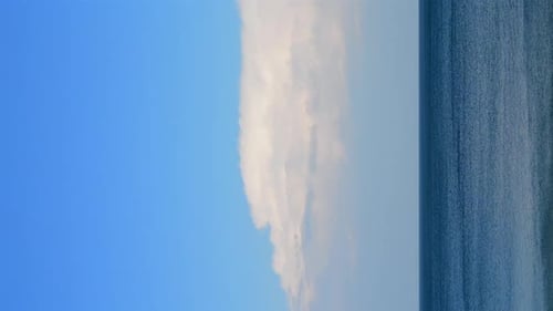 Calm Sea and Blue Sky