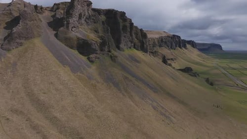 Grassy Plains and Colourful Mountains at Landmannalaugar