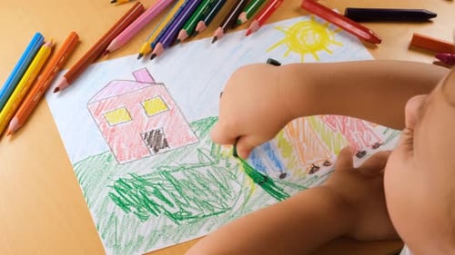 Zeichenfarbe für Kinder