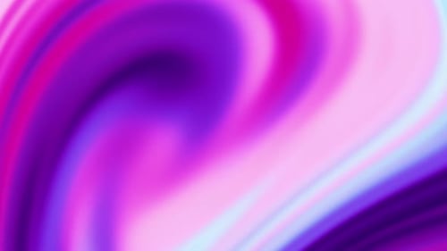 Fluid Pink. Bright iridescent blurry gradient waves abstract.