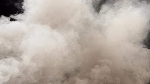 Realistic Flowing Smoke and Fog Transition Element