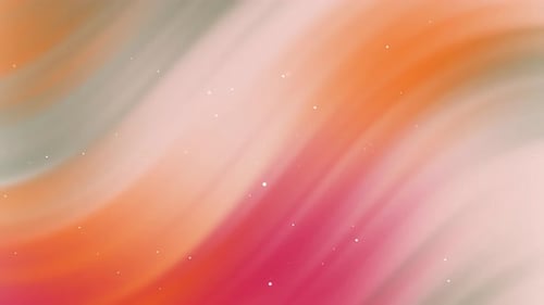 Abstract Fluid Colorful Flowing Background with Drifting Particles