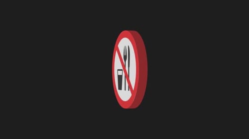 warning icon motion graphic